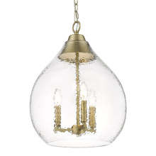 Golden Canada 1094-3P BCB-HCG - Golden Lighting Ariella 3-light Pendant in Brushed Champagne Brass